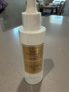 Nakery Beauty Rapid Lift Multi-Peptide Serum - White & Gold